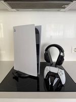 PS5 Digital Edition 1. Gen. + Logitech Headset + Zubehör