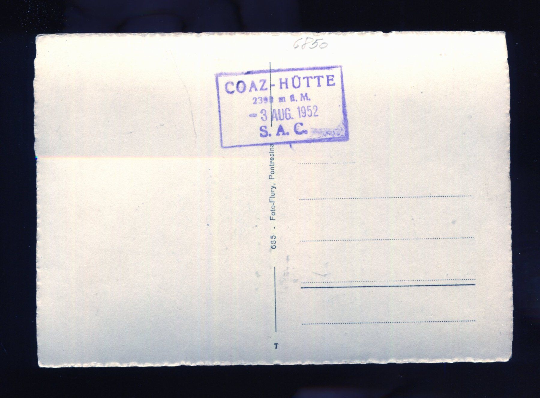 Cartoline postali: Piz Corvatsch – Usato da Aarau venduto da Elmaar41 1
