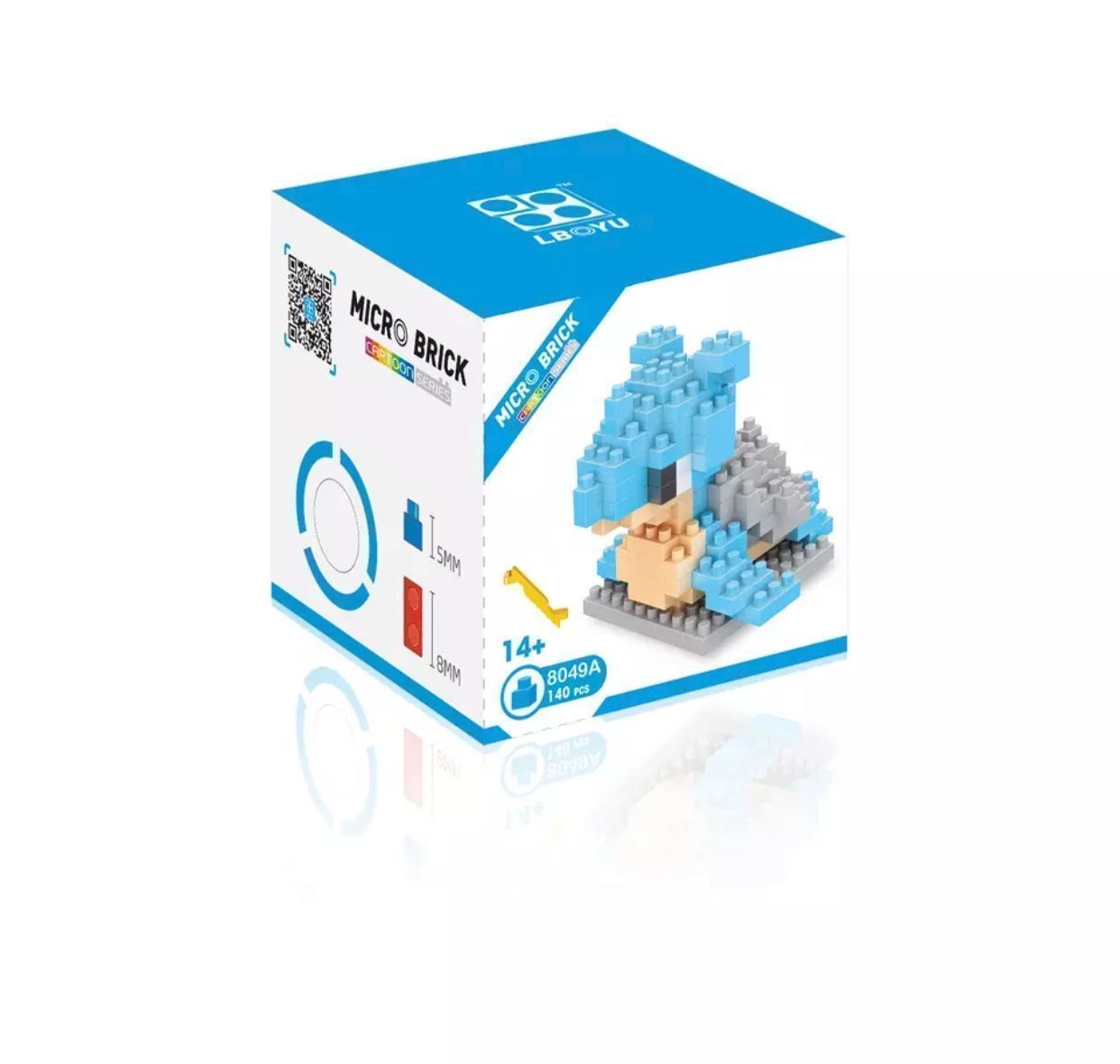 Giocattoli: Lapras Bausteinset (140 Teile) | Pokemon – Nuovo e nell'imballaggio originale da Oensingen venduto da CSCollectors 2