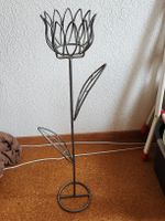Blumenständer Metall Blume 🌷 Top Zustand