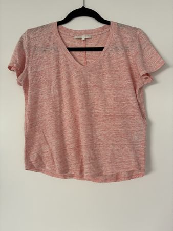 T-shirt orange chiné Maje