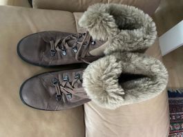 Paul Green Winterstiefel, Pelzstiefel Gr. 7 / 40.5 Neuw