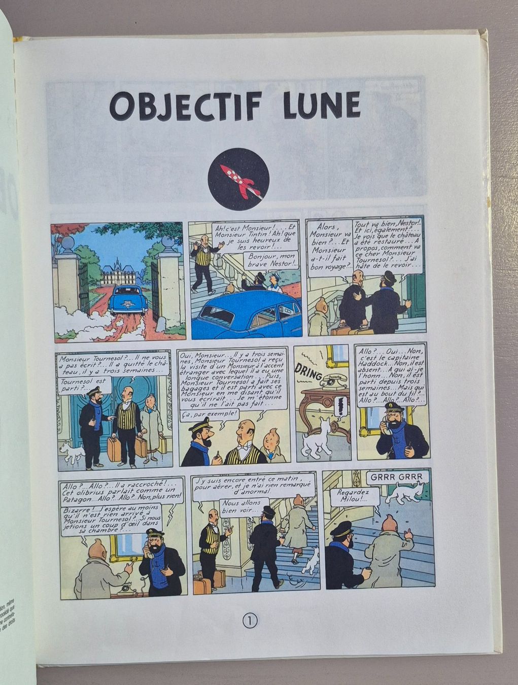 Fumetti: Tintin - Objectif Lune - Hergé – Usato da Grand-Lancy venduto da loi_599y 3