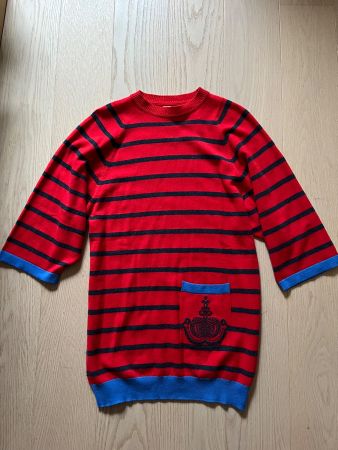Original Hermes Kaschmir Kleid Mariniere