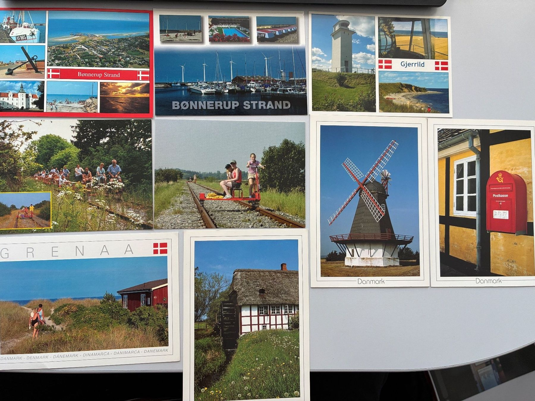 Cartoline postali: 9 ungelaufene Postkarten Dänemark – Nuovo (secondo la descrizione) da Goldau venduto da padlmucki