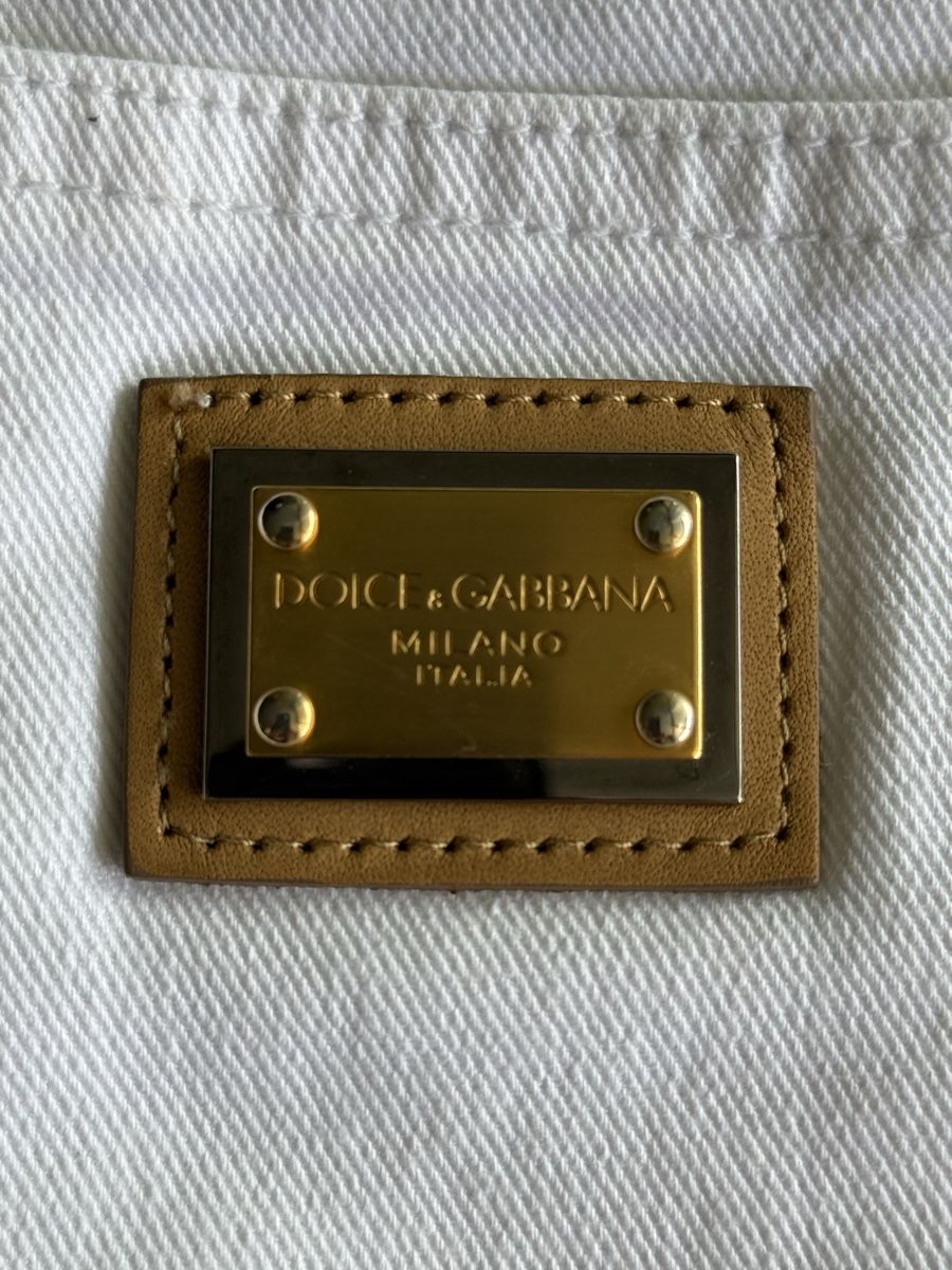 Dolce & Gabbana Röcke: Dole Gabbana Jeansrock weiss Gr. 40 – Gebraucht aus Richterswil von Solemare47Nicole 1