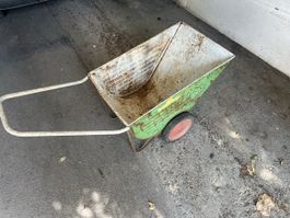 Schubkarre Wägeli Blumentopf