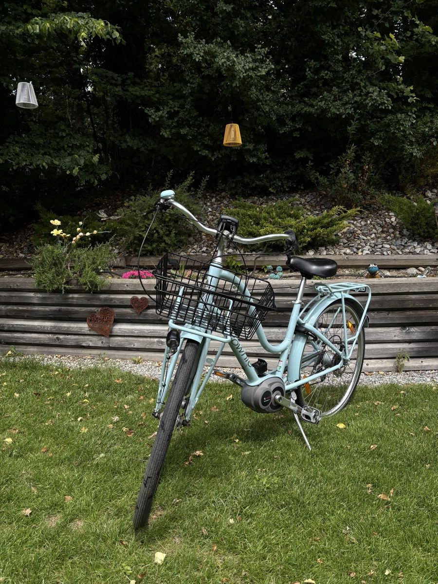 Biciclette: Vélo électrique bleu clair vintage – Usato da Savièse venduto da aly_zc2h 1