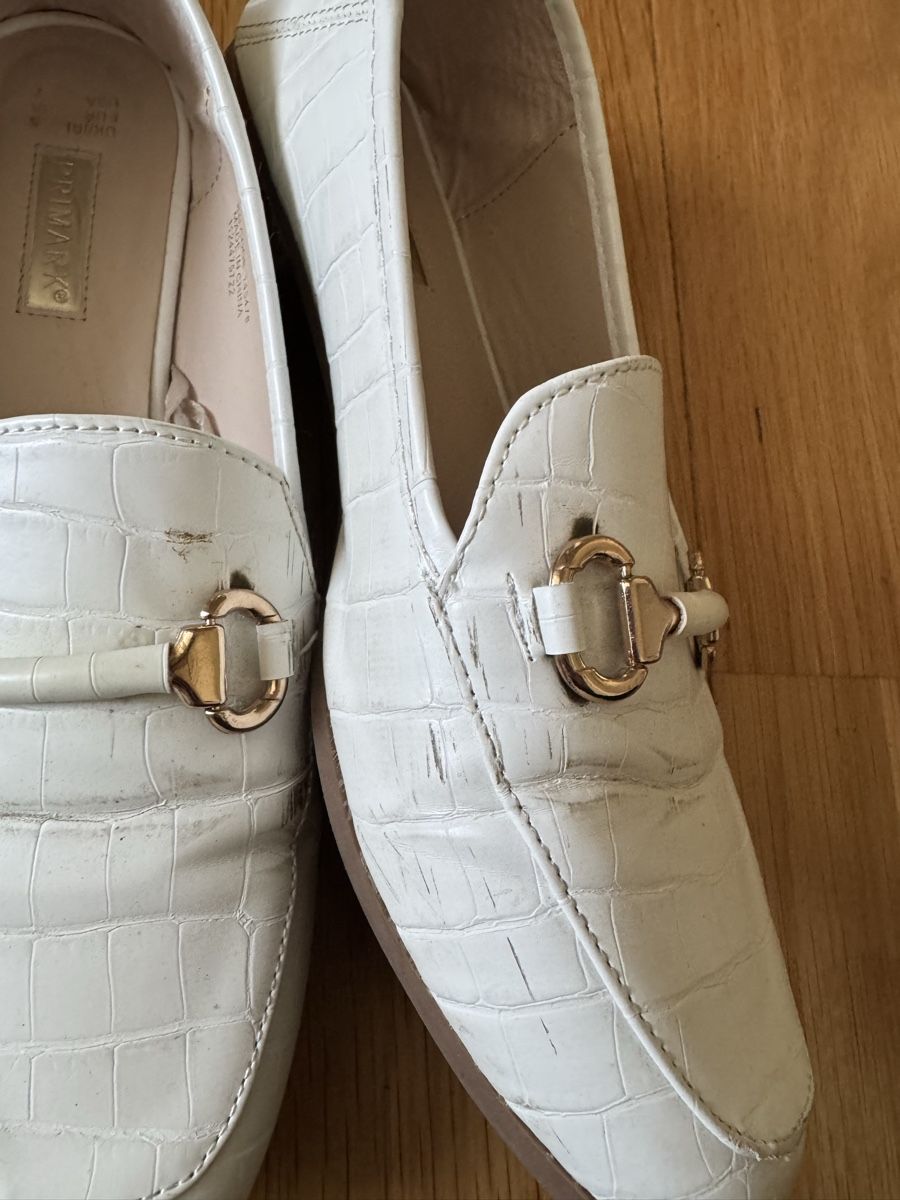Scarpe da donna: Mocassini bianchi – Usato da Horgen venduto da kat_lmb9 3
