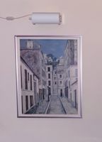 Maurice Utrillo V. Kunstdruck 1964 gerahmt, L'Impasse Cottin