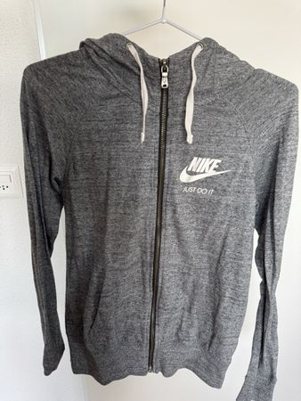 Adidas Hoodie Jacke Damen Gr. S – Grau