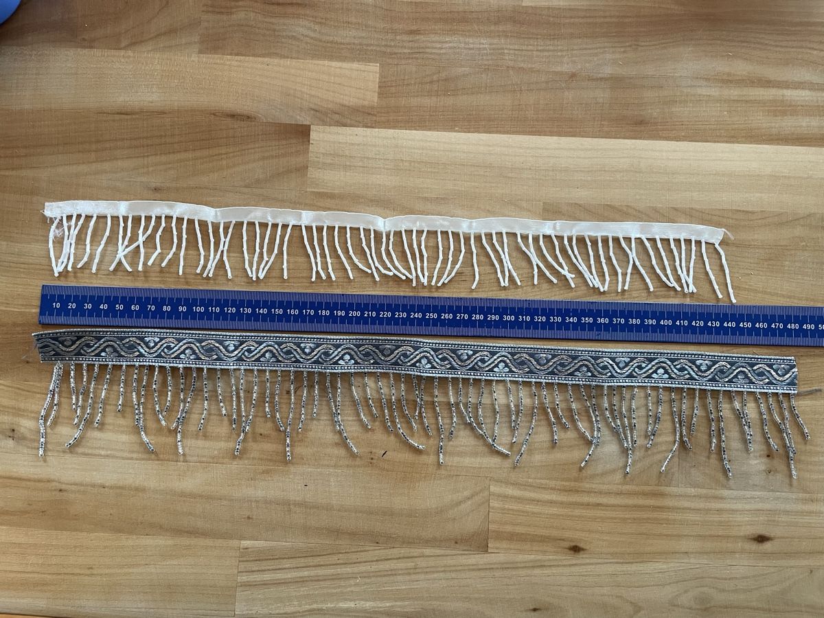Nastri decorativi: Textilband mit Perlen – Nuovo (secondo la descrizione) da Rümlang venduto da euqinom16 1