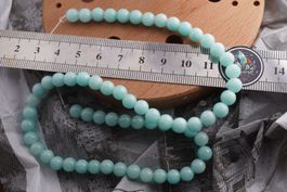 Amazonit   6mm  Kugel     Strang  – Räumung (1)