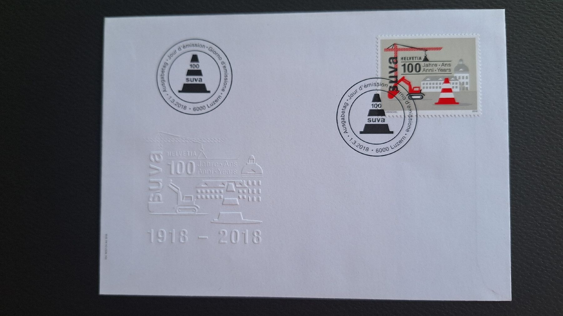 Alle Briefmarken: 2018,Nr.1672,FDC – Neu (gemäss Beschreibung) aus Pratteln von walti-6060