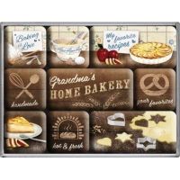 9-tlg Magnet-Set - HOME BAKERY
