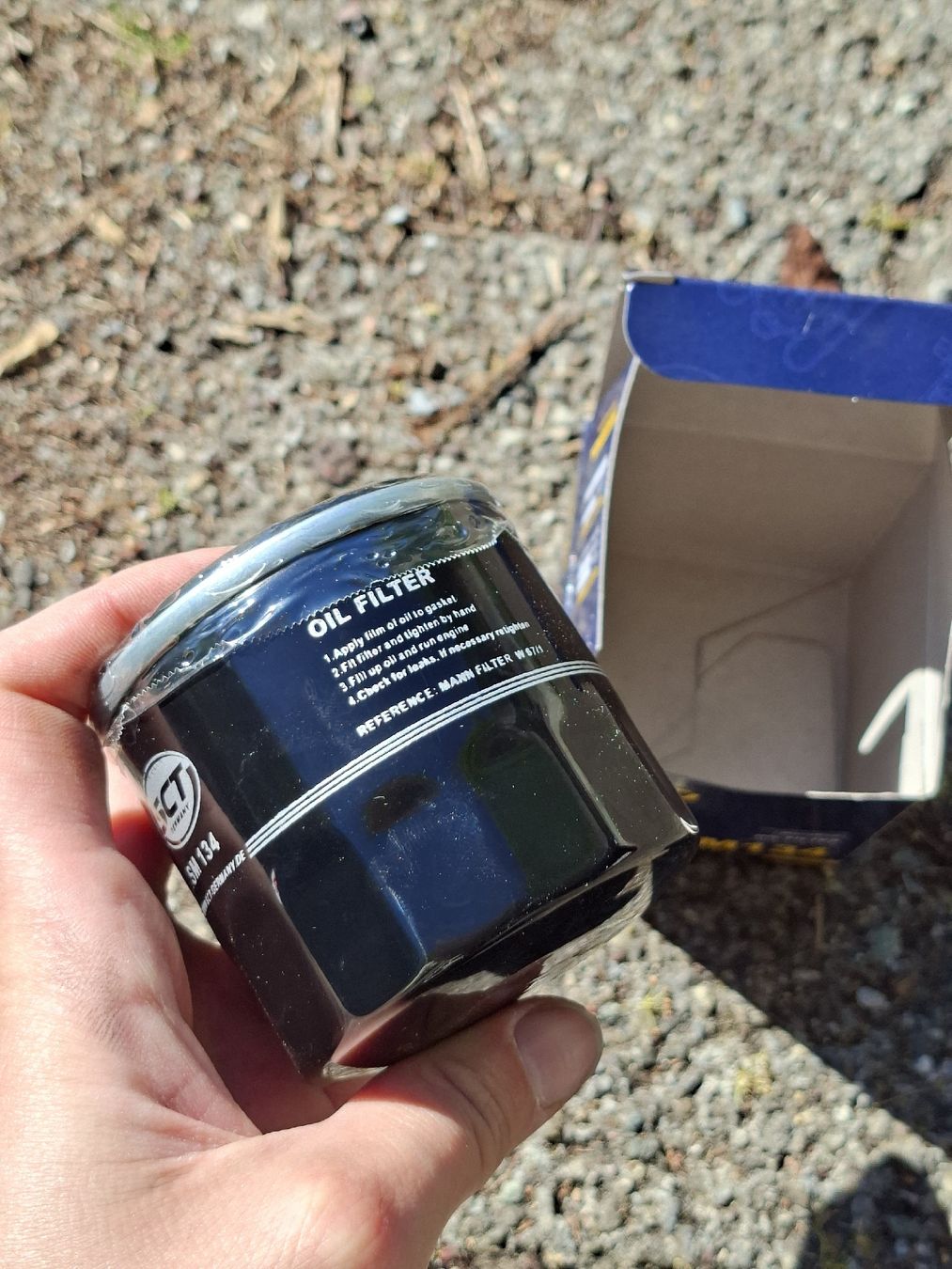 Hyundai Tutti pezzi di ricambio auto: Ölfilter für PW – Nuovo e nell'imballaggio originale da Uster venduto da Mrs.Art