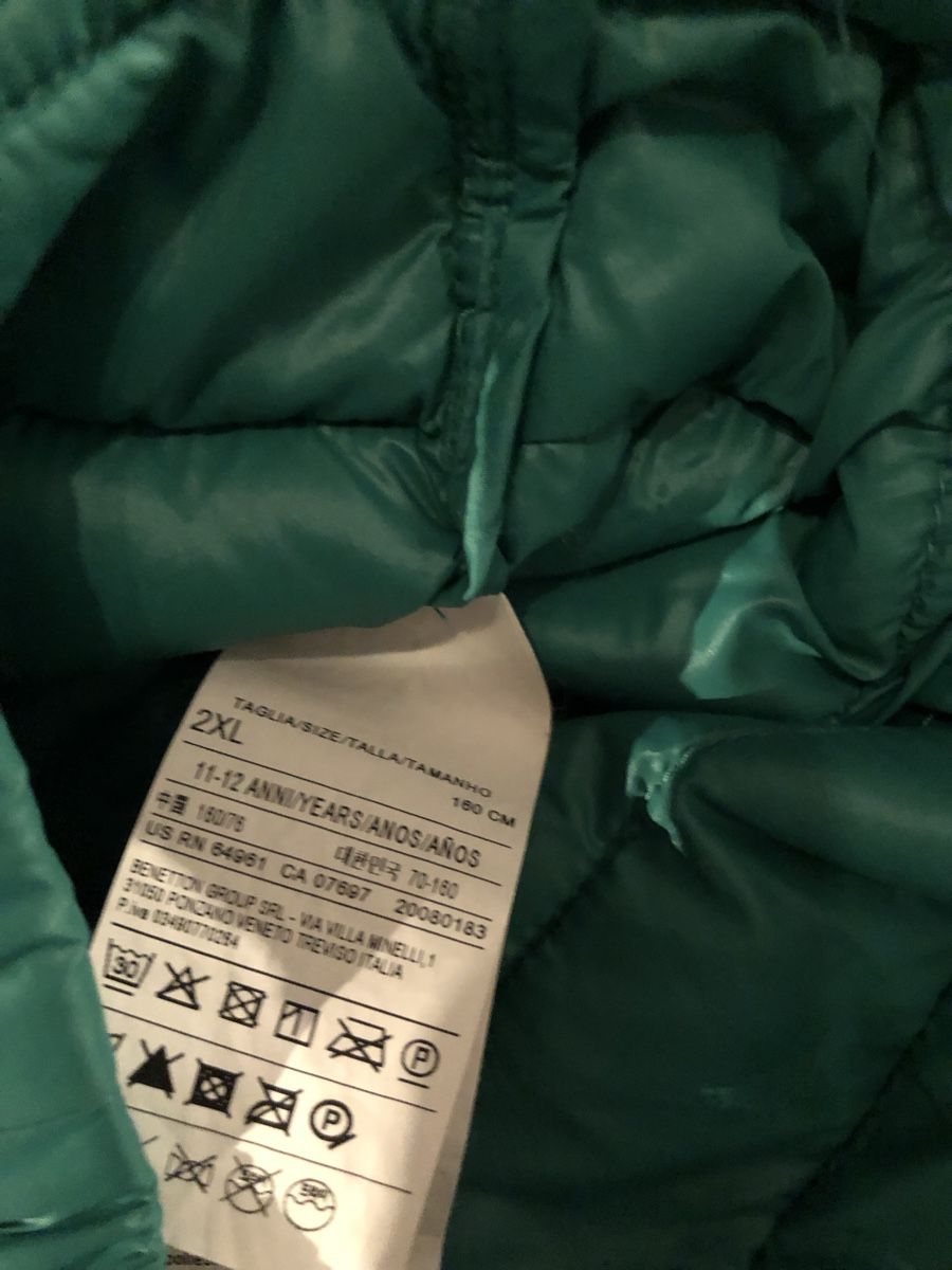 Benetton Jacken & Mäntel: Piumino Benetton tg 146/152 – Neu (gemäss Beschreibung) aus Rancate von Birbine 1