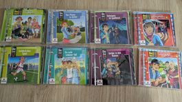 Die drei !!! Hörspiele,  8 Stücke guter Zustand