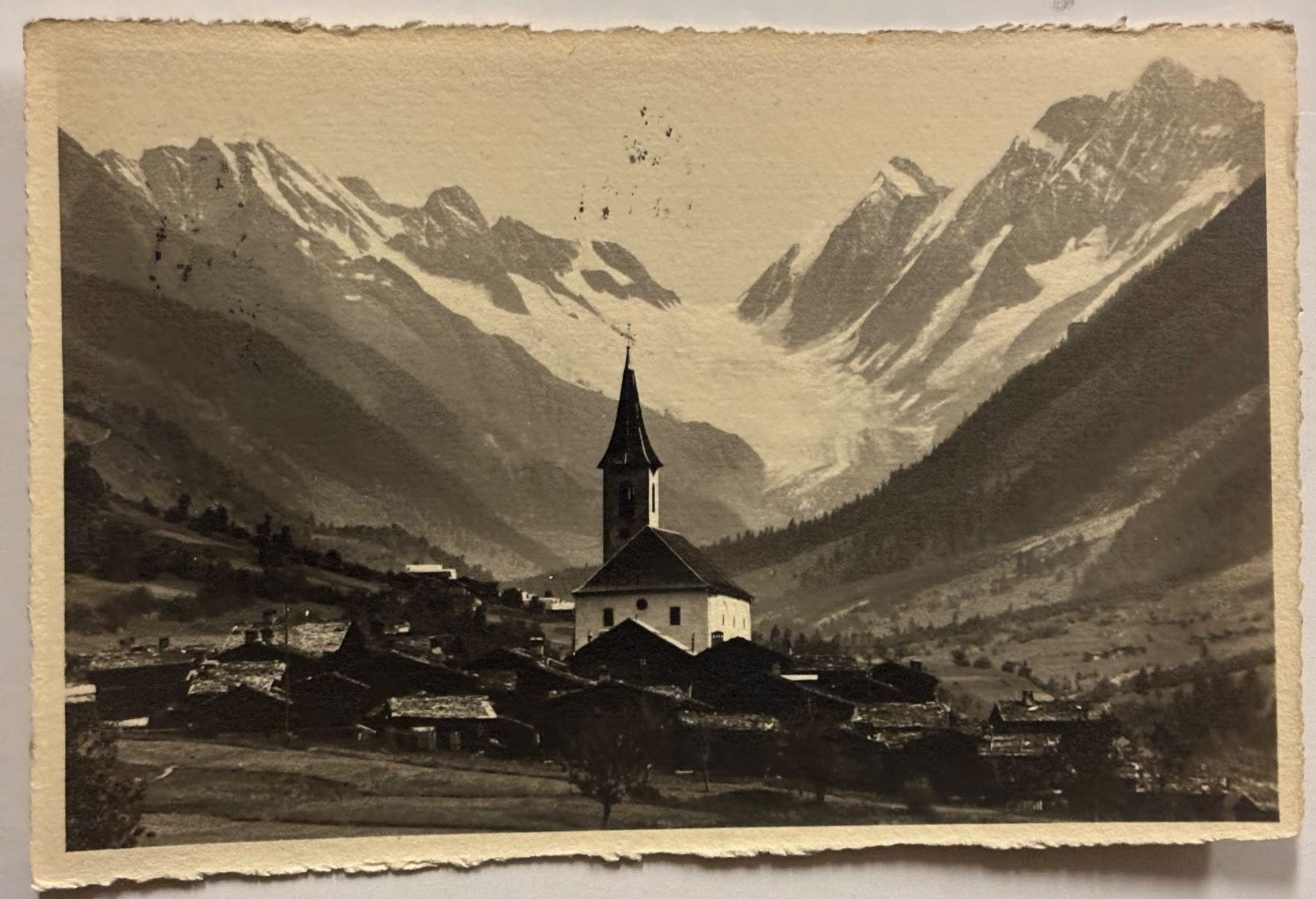 Cartoline postali: Vintage E. Gyger, Kippel, Lötschen, Lötschental, 1927 – Usato da Frauenfeld venduto da Merk52