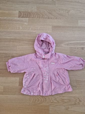 Herbstjacke Reima Pink mit Blumen