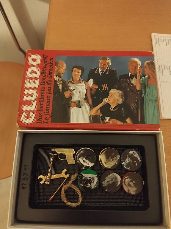 Giochi: CLUEDO 70er Jahre – Usato da Dulliken venduto da jev_v2cz