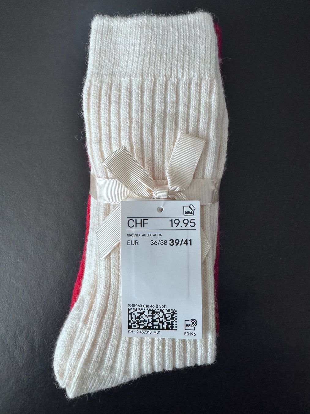Socken: Neu** H&M Wollsocken Gr. 39 - 41, 2er-Pack – Neu und originalverpackt aus Zollikon von Krenapf 4