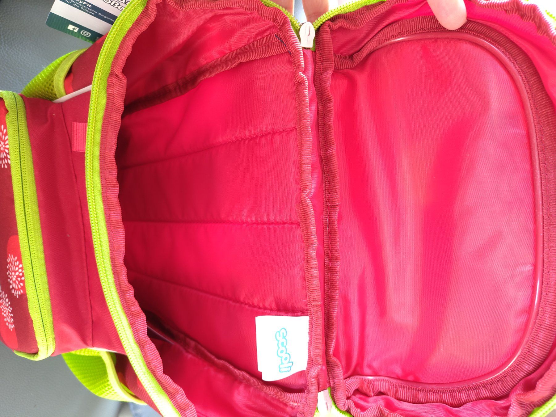Borse & Zaini: Scooli Kindergarten Rucksack Rot Marienkäfer Neu Brustgurt – Nuovo e nell'imballaggio originale da Leuggern venduto da Pummi19 3