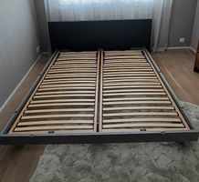 Pfister Doppelbett 160 × 200 inkl. Kopfteil & 2 Lattenrosten