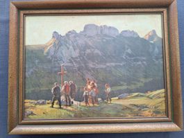 Druck eines bekannten Bildes von Carl August Liner