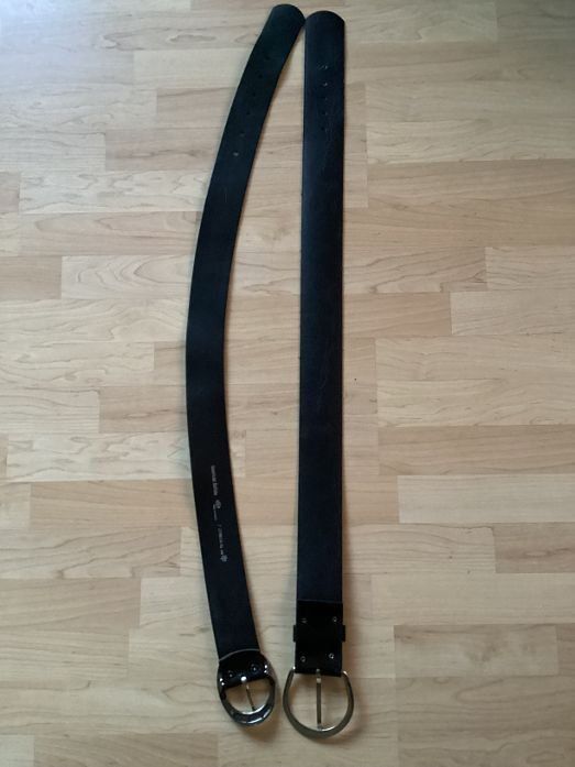 Cinture: 2 Damen-Gürtel, 85 cm, breit, gebraucht – Usato da Bad Zurzach venduto da Hibiskus78 4