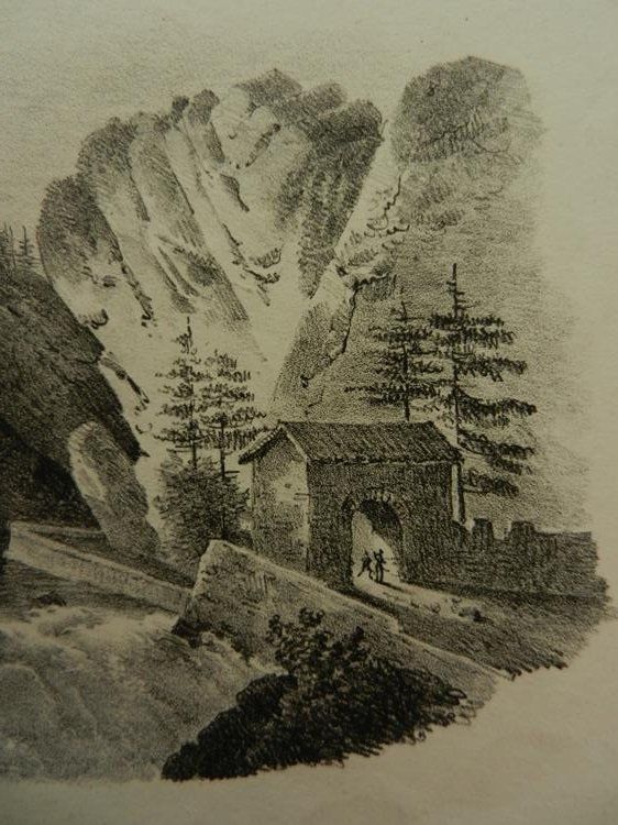Gravures: Environs de la Chartreuse de Grenoble – D'occasion à Risch par Antikfee 5