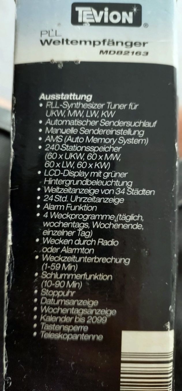 Radio: Radio, Weltempfänger – Usato da Frasnacht venduto da aurisgold 2