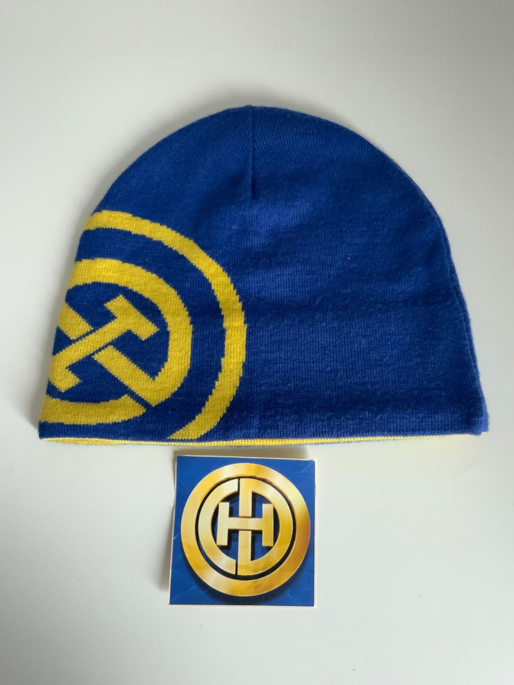 Copricapi, berretti & cappellini: HCD Mütze nostalgisch/vintage mit Kleber – Usato da Luzern venduto da Flocke11 4
