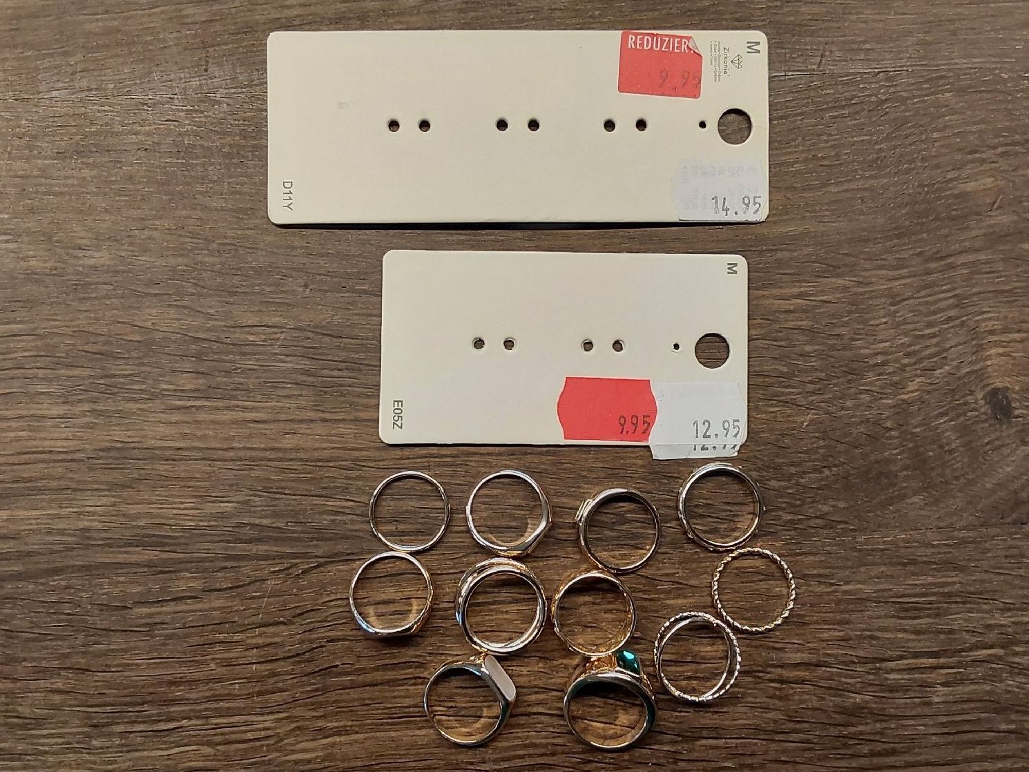 Bagues: 11 Fingerringe neu – Neuf avec emballage d'origine à Köniz par scopello12 1