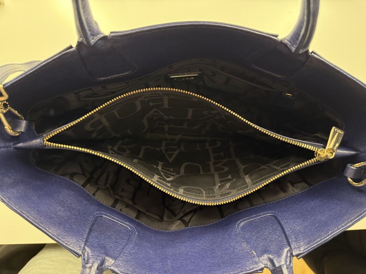Furla Borse da donna: Furla Handtasche Leder blau – Nuovo (secondo la descrizione) da Herisau venduto da ogkosta 3