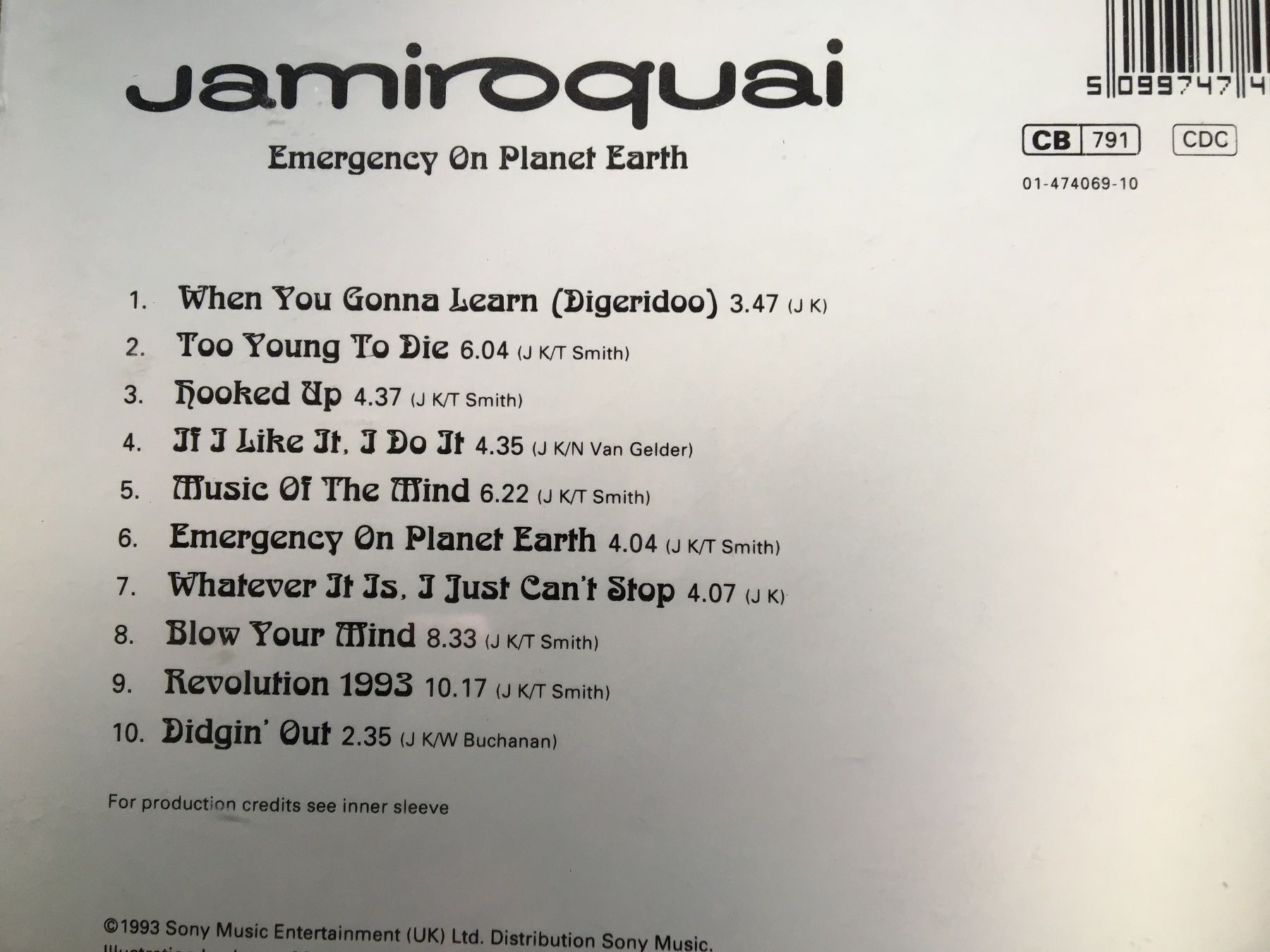 CDs: Jamiroquai – D'occasion à Arth par Vrecam51 1
