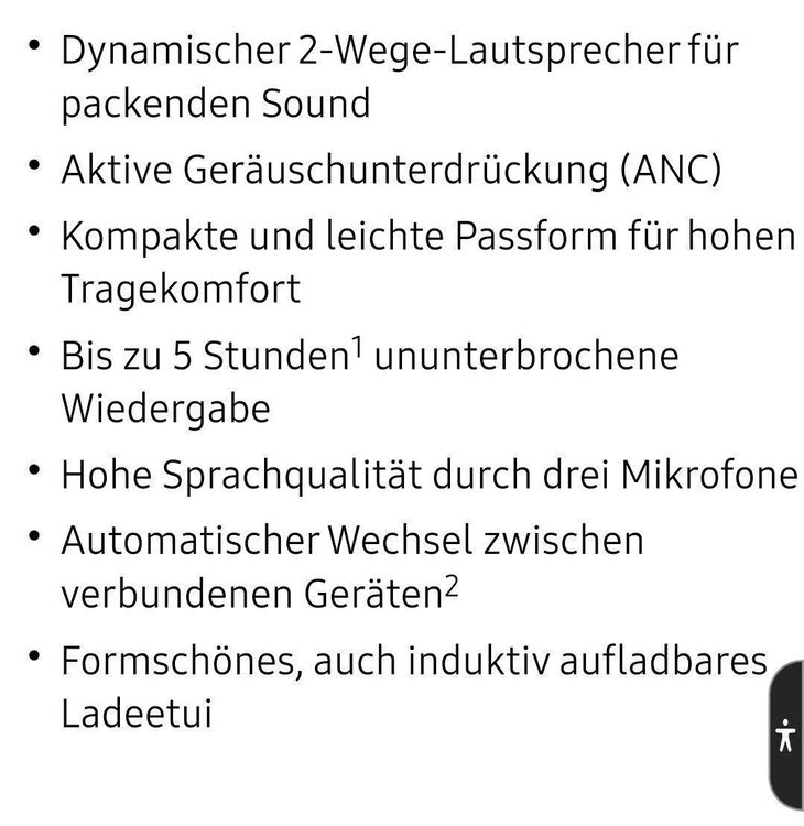 Samsung Kopfhörer: * Samsung GALAXY BUDS2 Bluetooth Ohrhörer schwarz neuwertig* – Gebraucht aus St. Margrethen SG von Relsi53 3
