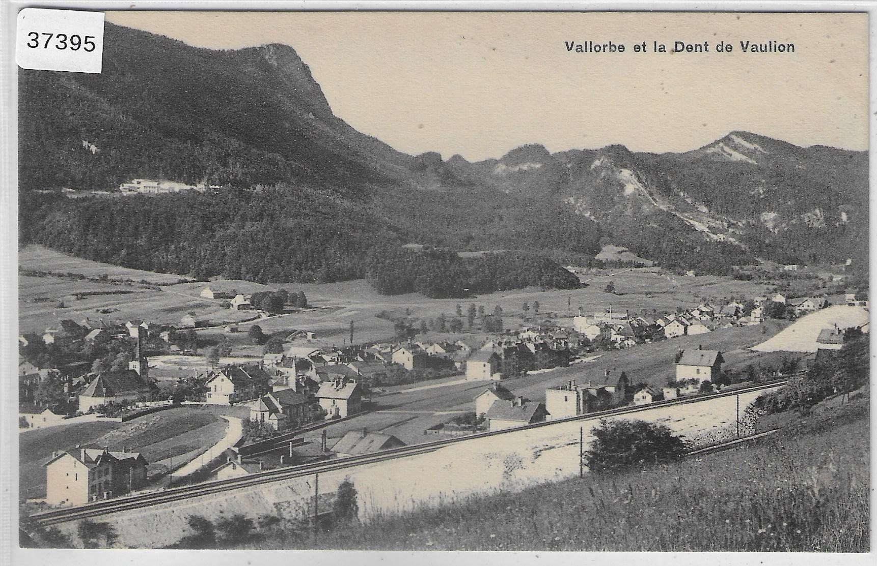Cartoline postali: Vallorbe et la Dent de Vaulion - Chemin de fer – Usato da Ettingen venduto da Kartenplanet