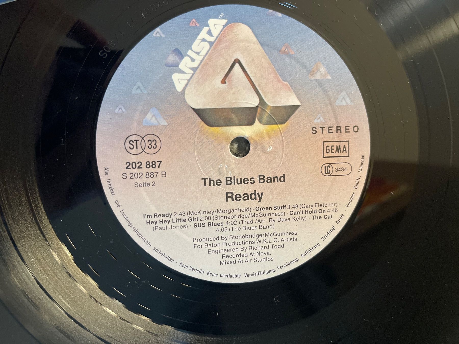 Dischi in vinile: A119/The Blues Band - Ready – Usato da Frutigen venduto da Philippe_jsp 2