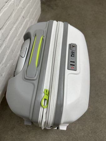 Samsonite Hartschalenkoffer weiss gebraucht