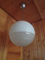 Weisse BAUHAUS Kugel Lampe / Deckenlampe - Top Zustand!