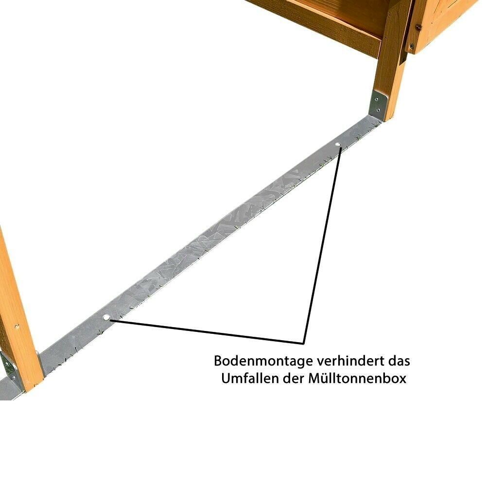 Baucontainer: Mülltonnenbox Doppelbox 240L – Neu und originalverpackt aus Bottighofen von zaap 2