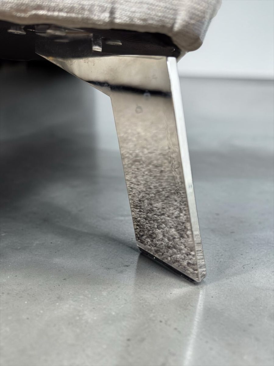 Sofas: Hellgraues Ecksofa aus Stoff mit elektrischer Schlaffunktion – Gebraucht aus Bachenbülach von Sofalab.swiss 2