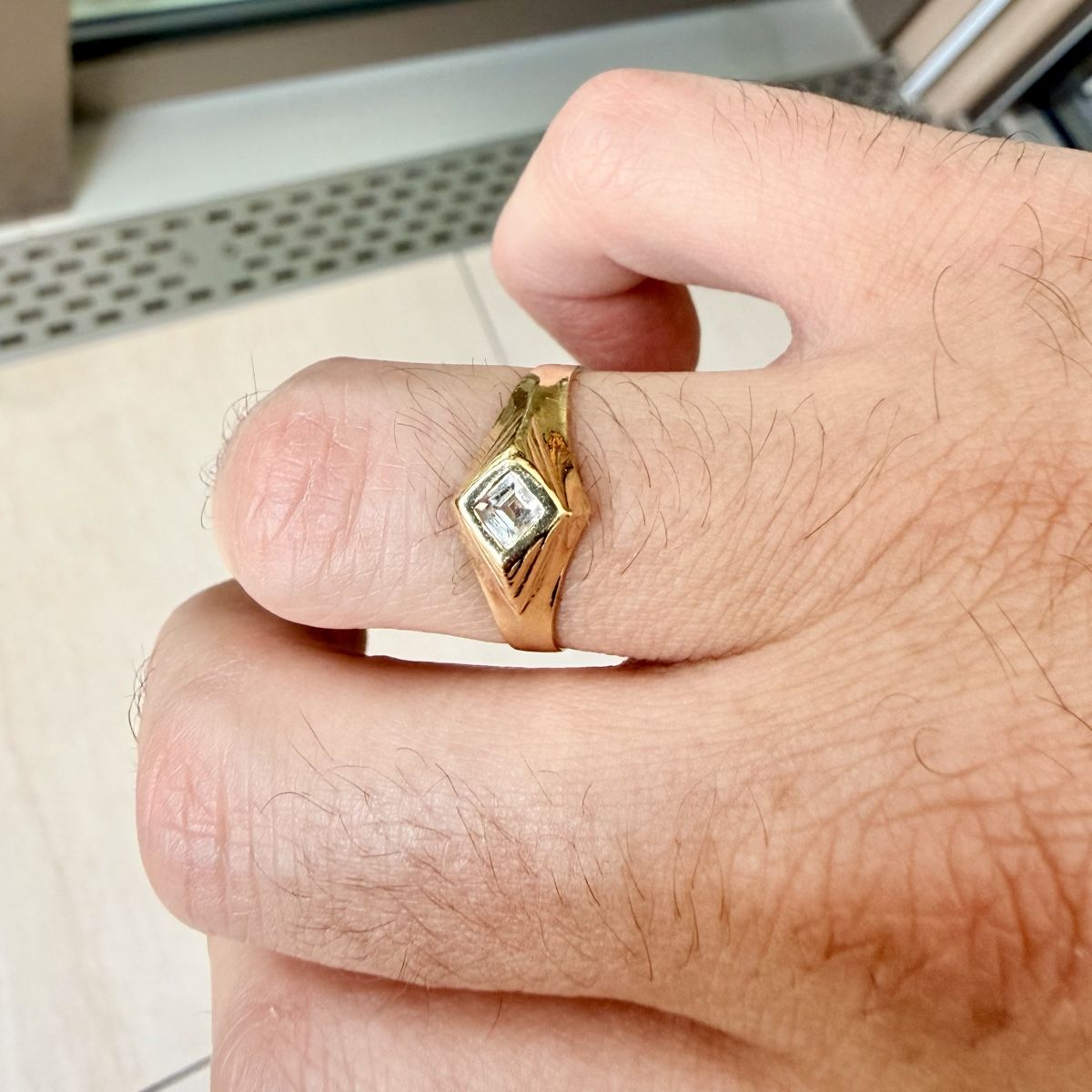 Bagues: Bague en or 18K - Zircon – D'occasion à Marly par Nor_al3 1