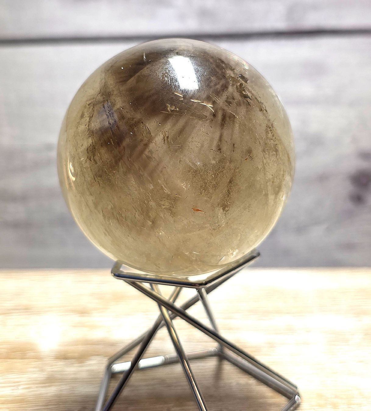 Mineralien & Heilsteine: Rauchquarz Kugel 58mm 260g – Neu (gemäss Beschreibung) aus Matzingen von Shay_Crystalz 1