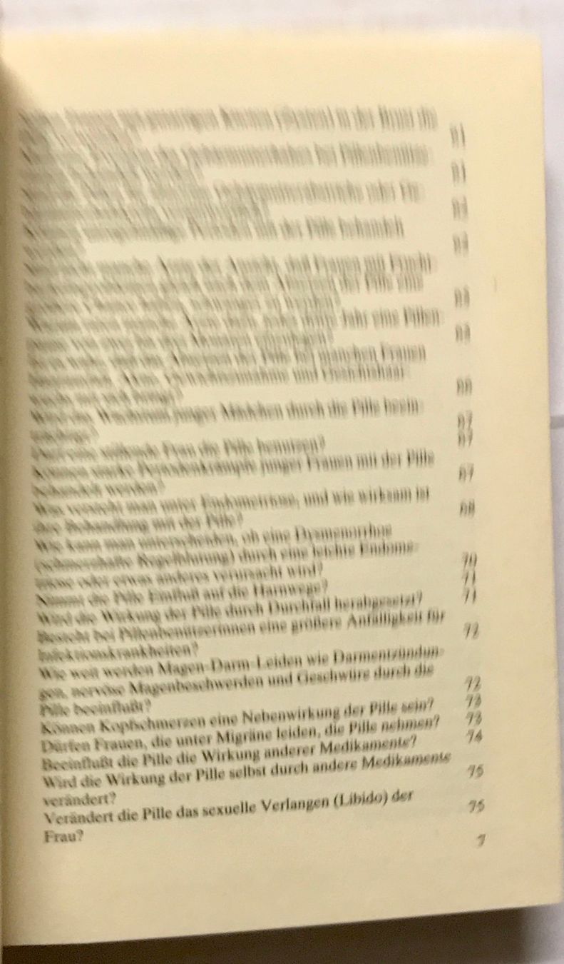 Libri: Alle Methoden der Empfängnisverhütung – Usato da Sarnen venduto da Livres 8