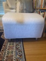 Fusshocker Hocker Ikea mit Metallfüssen