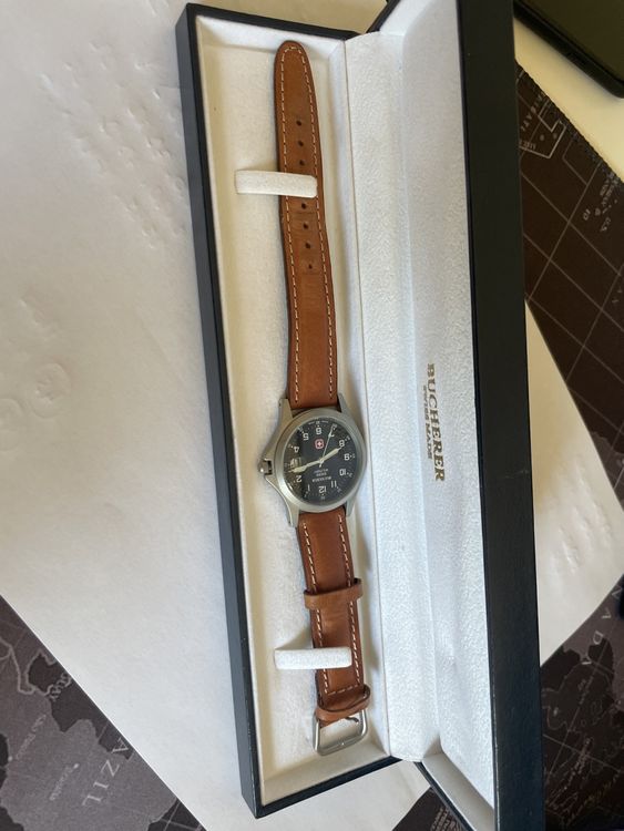 Swiss Military Hanowa Orologio Analogico al Quarzo Svizzero Uomo con Cinturino in Acciaio Inossidabile SMWGG0003530