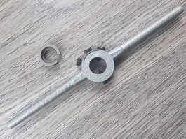 Schneideisenhalter / Filierenhalter mit Reduktion 16x5/12x3