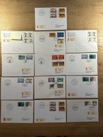 13x Sonderbriefe R-Briefe mit Sonderstempel